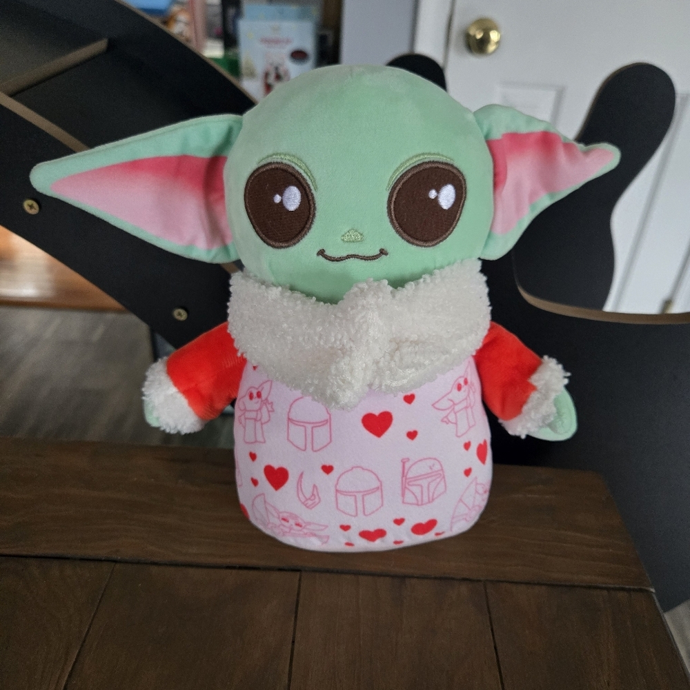 Grogu Baby Yoda Valentines Day Star Wars Plush